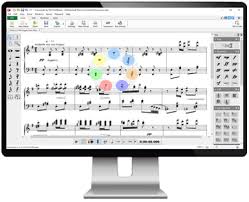The corresponding text can be edited in the text editor that pops up. Music Notation Software To Write Your Own Music Score Easily