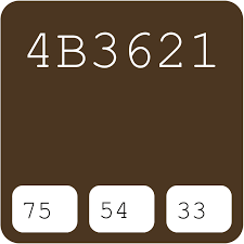 Cafe Noir 4b3621 Hex Color Code Rgb And Paints In c programming language, a hexadecimal number is represented by preceding with 0x or 0x, thus the value in hexadecimal. cafe noir 4b3621 hex color code rgb