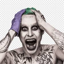 Will smith, jared leto, margot robbie and others. Jared Leto Jako The Joker Margot Robbie Joker Batman Suicide Squad Harley Quinn Joker Agresja Ramie Png Pngegg