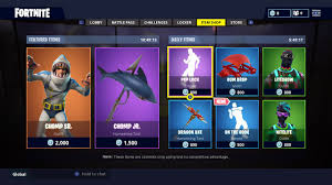 Fortnite item shop right now on january 5th, 2021. Flippin Incredible Emote Chomp Sr And Jr Highlight Fortnite Item Shop Update Shacknews