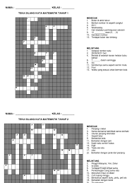 Media pembelajaran ini akan lebih menantang dan memudahkan …full description. Teka Silang Kata Matematik Tahap 1 2 Soalan1