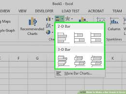 How To Make A Bar Graph In Excel 10 Steps With Pictures