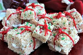 Can cats eat rice? you probably ask this question if you want to share some of your rice with your cat for a treat, or maybe you want to help them with diarrhea and tummy troubles, or maybe you want to know more about fillers in commercial pet foods. Christmas Rice Krispies Treats They Look Like Wrapped Christmas Gifts