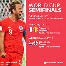 It began on 30 june with the round of 16 and ended on 15 july with the. 2018 World Cup How To Watch Schedule Stories For Belgium France