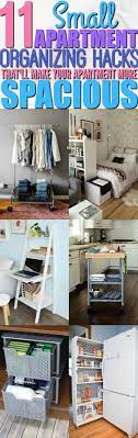 A cramped space can not only put a damper on your mood, but it can create safety problems as well. 11 Ways To Make Your Small Apartment More Spacious Forever Free By Any Means Small Apartment Organization Small Apartments Apartment Organization