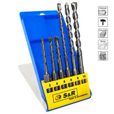 In diesem video zeige ich euch den rebar cutter bohrer sds plus 9.mit diesem bohrer kann ich im stahlbeton das armierungseisen ohne probleme durchbohren. S R Hammerbohrer Sds Bohrer Set Betonbohrer Sds Plus 6 Tlg 5 6 8 X 110mm 6 8 10 X 160 Mm In Kunststoffbox Fur Beton Granit Stein Bohrer Fur Bohrhammer Und Schlag Bohrmaschine