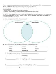 Some of the worksheets displayed are abiotic biotic factors, work and answer keys, abiotic vs biotic factors work answers, abiotic vs biotic factors answer key, abiotic biotic factors, abiotic biotic factors, grade 7 science unit 1 interactions within ecosystems, biotic relationships in the. 13 2 Worksheet Ecosystem Nature