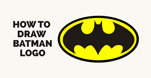 How To Draw Batman Logo Easy Drawing Guides Batman Drawing Batman Logo Batman Artwork Draw
