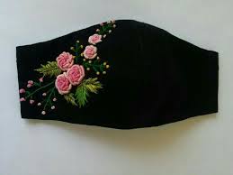 All masks are ready to be printed, cut, and worn! Pin By Alice Austen On Cubrebocas Hand Embroidery Hand Embroidery Designs Hand Embroidery Art