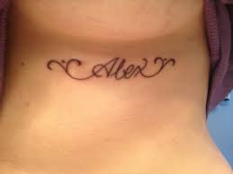 Under Chest Name Tattoo Tattoos Name Tattoo Tattoo Quotes