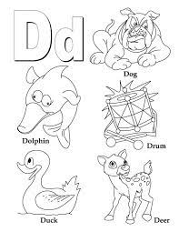 Click the letter d coloring pages to view printable version or color it online (compatible with ipad and android tablets). My A To Z Coloring Book Letter D Coloring Page Download Free My A To Z Coloring Book Letter D Col Alphabet Coloring Pages Book Letters Letter D Worksheet