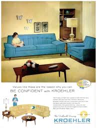 1959 Kroehler Ad With Images Mid Century Modern Furniture Mid Century Decor Mid Century Modern Sofa