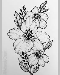 Azalea Flower Tattoo Beautiful Flower Drawings Flower Sketches Flower Drawing