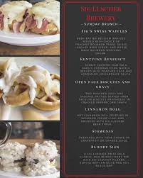 New Brunch Alert Starting Today Sigluscherbrewery In Frankfort Is Open On Sundays From 11 6 And Servi Belgium Waffles Homemade Hollandaise Sauce Brunch