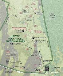 Volcano National Park Map Maps - Hawaiʻi Volcanoes National Park (U.s. National Park Service)