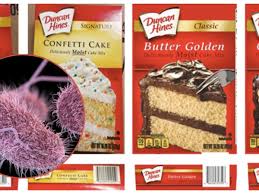 This recipe calls for a box of spice cake mix (duncan hines is my favorite). Some Popular Duncan Hines Cake Mixes Have Been Recalled Due To Reports Of Salmonella Concerns