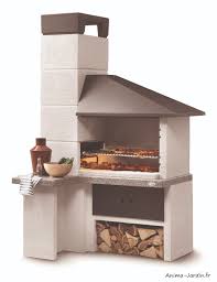 Cuisine exterieure barbecue barbecue charbon de bois. Barbecue En Pierre Faro New Design Marmotech Gris Charbon De Bois Palazzetti Achat Pas Cher