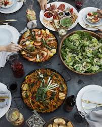 Our italian dinner party menu features authentic italian dishes, which can either be prepared beforehand or are a quick cook before serving. Winter Paella Party Plus A Dinner Party Menu What S Gaby Cooking