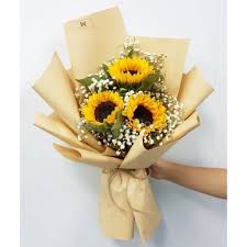 Get well soon flowers singapore. Sunshine Sunflower Bouquet Flower Bouquet Sunflower Graduation Bouquet Get Well Soon Bouquet èŠ±æŸ èŠ± Shopee Singapore