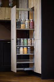 tall pantry pull out modern kitchen