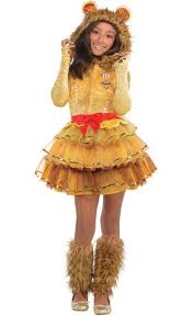 Get costumes for kids and adults to become dorothy, glinda, the scarecrow, the tin man, the wicked witch, and other classic characters to help your night of costume parties or other fun go great! Girls Cowardly Lion Costume Wizard Of Oz Party City