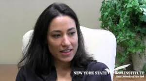 Science Writer Casey Schwartz at the NYS Writers Institute in 2015