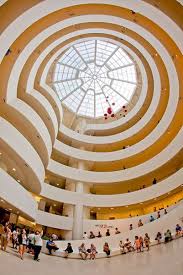 Guggenheim Museum By Frank Lloyd Wright View Of Interior Ceiling New York Ny 1959 Guggen Frank Lloyd Wright Architecture Guggenheim Museum New York Travel