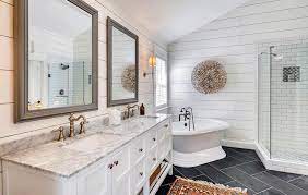 Whether you want inspiration for planning shiplap walls or are building designer shiplap walls from scratch, houzz has 3,335 pictures from the best designers, decorators, and architects in the country, including crisp architects and markalunas architecture group. Shiplap Bathroom Ideas Designing Idea