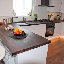 Die küchenarbeitsplatte mit der original resopal® oberfläche vereint edle optik und herausragende qualität in hitzebeständig. Have You Considered Our Dark And Luxurious Wenge Worktops More Resilient Than Oak These Trendy Kitchen White Cabinets White Countertops Dark Kitchen Cabinets