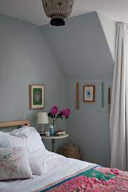 Very light blue paint for bedroom. Light Blue
