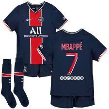 We did not find results for: Paris Saint Germain Home Stadium Kit 2020 21 Little Kids With Mbappe 7 Printing