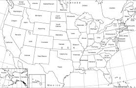 Progress from limericks to lyrics. United States Black And White Outline Map