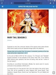 Fairy Tail Season 3 Release Anime Amino