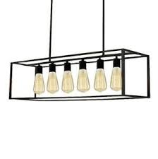 Box_sb is a ceiling light with fine lines, defined by a frame in white coated metal or with a cement finish, and strips of white light. Vintage Pendant Ceiling Light E27 6 Head Industrial Metal Acrylic Box Lighting Ebay