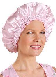 Jumbo Satin Sleep Cap Satin Sleep Cap Sleep Caps Hair Bonnets