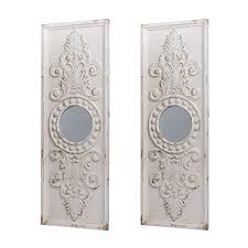 Check spelling or type a new query. A B Home Southern Living French Country Two Panel Antique White Wall Decor Set Of 2 Buy Online In Bahamas At Bahamas Desertcart Com Productid 200591382