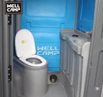 Plastic Material Mobile Portable Toilet Cabin Container Houses Industrial  Design for Bathroom Use