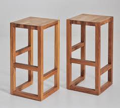 Vitamin Design Step Barhocker Massivholz Hohe 74cm 10008295 And Selber Bauen Holz Barhocker Holz Design Hocker Hocker Holz