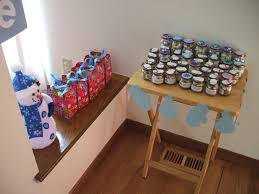 First Birthday Goodie Bag Ideas Pin By Ashley Kay On Elizabeth S Birthday Winter Onederland Party Baby Food Jars First Birthday Parties