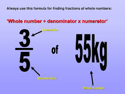 What is fraction equal to one whole? Find The Fraction Of A Quantity Ppt Download