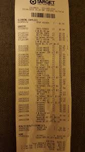 Follow prompts to complete order. Show Us Your Grocery Receipts Part Seven Target The Billfold