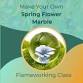Make Your Own Spring Flower Marble