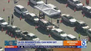 The site is operating mondays through saturdays from 8 am to 8 pm. Seniors Brave Long Lines To Get Vaccinated At Dodger Stadium Youtube