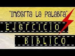 Ver más ideas sobre juegos bíblicos para jóvenes, juegos de la biblia, juegos biblicos. Ejercicio Biblico Sociedad De Jovenes Jovenes Adventistas Inserta La Palabra Y Jovenes Adventistas Mensajes De La Biblia Juegos Biblicos Para Jovenes