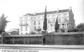 Bishop S Palace Hay Street Perth 1894 Perth Western Australia Australia History Fremantle