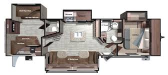 Image Result For King Bed Bunkhouse Travel Trailer Travel Trailer Floor Plans Bunkhouse Travel Trailer Rv Floor Plans