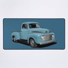Image result for Barcelona Blue 1950 Ford Truck