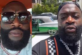 Rick Ross has a question for his fans: , Would you rather get $100k cash;  or ride in his 1957 Bel-Air for an hour with him