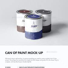 Download 130 Best Paint Can Mockup Templates Free Premium