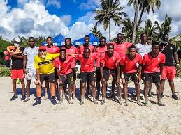 O futebol de praia é uma variante do futebol disputada na areia por equipas de cinco jogadores e que se popularizou no final do século xx. Mocambique Prepara Se Para O Can De Futebol De Praia Vida Nova